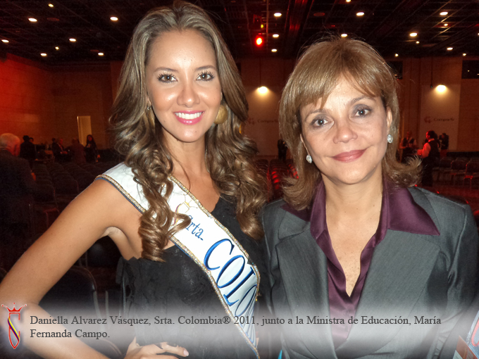 The Perfect Miss MISS COLOMBIA UNIVERSE 2011;Daniella Margarita Alvarez.